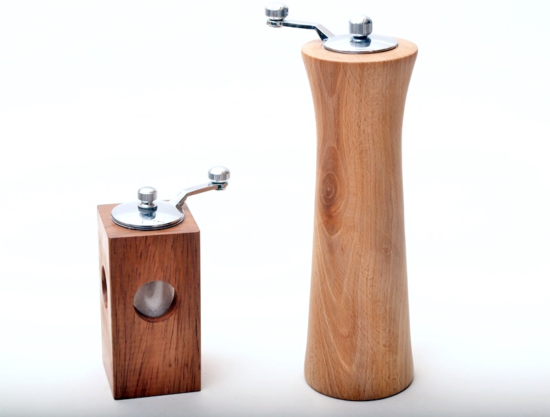 Crank Top Grinder / Mill easyfit CHROME prokraft